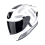 Casco Scorpion Exo-391 Arok Blanco Negro Plata |139-417-286|