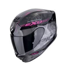 Casco Scorpion Exo-391 Ava Negro Rosa |139-477-71|