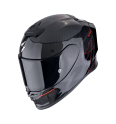 Casco Scorpion Exo-R1 Evo Carbon Air Cynergy Negro Rojo |110-491-24|