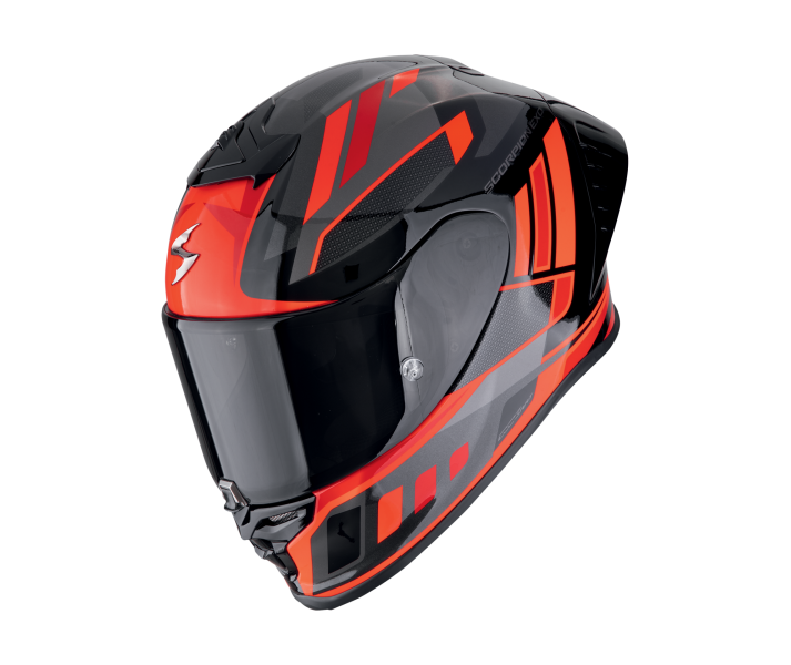 Casco Scorpion Exo-R1 Evo II Air Vital Negro Plata Rojo |111-503-163|