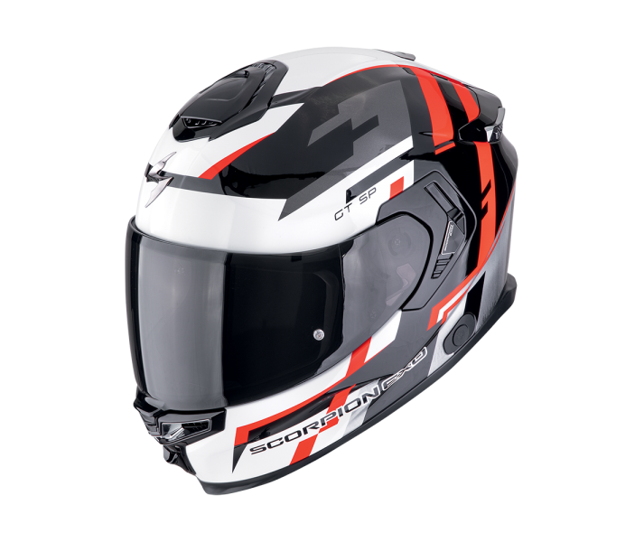 Casco Scorpion Exo-Gt Sp Air Tornado Negro Rojo |150-507-24|