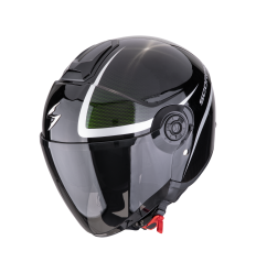 Casco Scorpion Exo-City II Intercity Negro Camaleon |183-493-38|