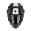 Casco Scorpion Covert Fx Skullz Negro Mate Gris Oro |186-502-366|
