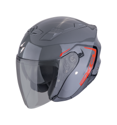 Casco Scorpion Exo-230 Cit-E Gris Rojo |23-482-318|