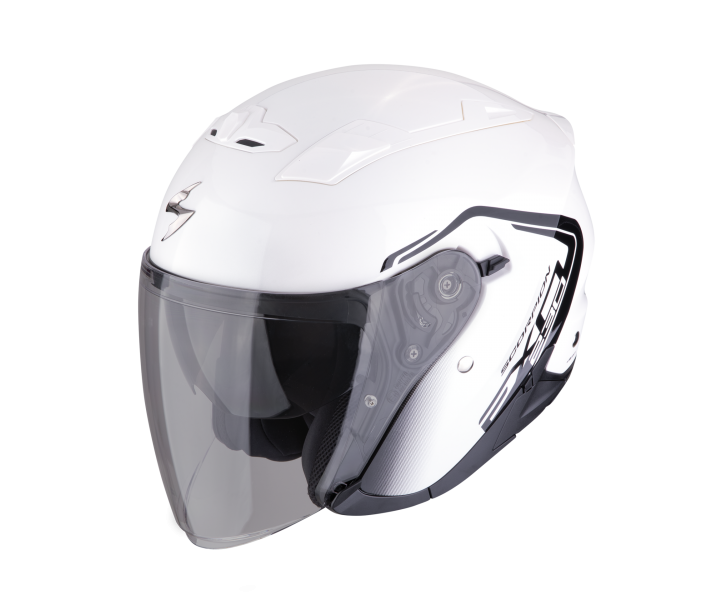 Casco Scorpion Exo-230 Cit-E Blanco Negro |23-482-63|