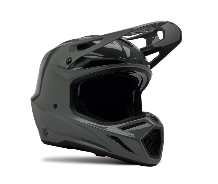Casco Fox V3 Rs Carbon Solid Gris Oscuro |31361-206|