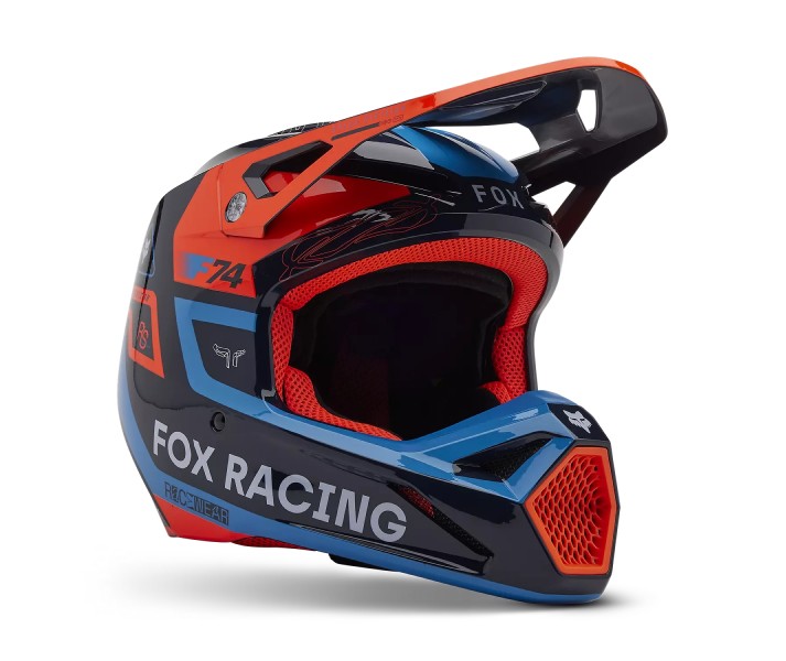 Casco Fox V1 Race Spec Azul Medianoche |33000-329|
