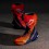 Botas Alpinestars Supertech R Le Vented Marquez R04 Rojo Fluor Azul Negro