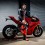 Botas Alpinestars Supertech R Le Vented Marquez R04 Rojo Fluor Azul Negro
