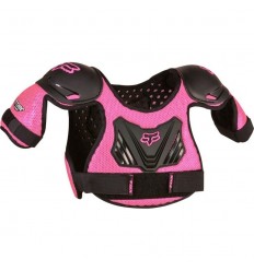 Protector de pecho Fox Peewee Titan Negro Rosa |06053-285|