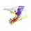 Casco Acerbis T711 Blanco Morado |0026458.242|
