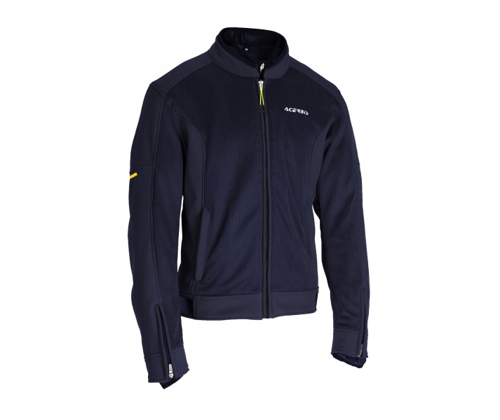 Chaqueta Acerbis Ce Gordon Azul Amarillo |0025645.248|