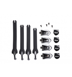 Kit De Correas Para botas Fox Instinct Negro |30370-001|
