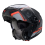 Casco Caberg Levo X Elite Negro Gris Rojo Fluor |C0GF60L7|