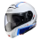 Casco Caberg Levo X Elite Blanco Rojo Azul Azul Claro |C0GF60O5|