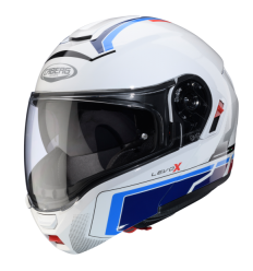 Casco Caberg Levo X Elite Blanco Rojo Azul Azul Claro |C0GF60O5|
