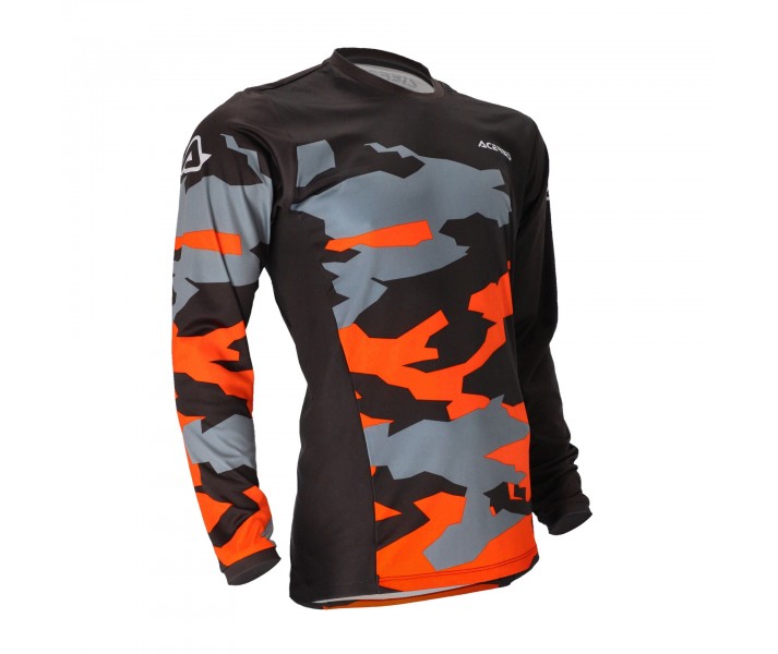 Camiseta Acerbis X-Duro Winter Negro Naranja |0024616.313|