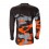 Camiseta Acerbis X-Duro Winter Negro Naranja |0024616.313|
