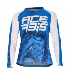 Camiseta Acerbis Mx J-Windy Two Kid Vent Azul Blanco |0024781.245|