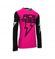 Camiseta Acerbis X-Flex Blizzard Negro Rosa |0026037.723|