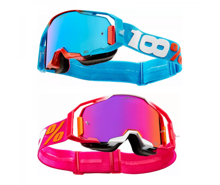 Pack Máscaras 100% Armatic Le Jett Lawrence 2 Azul / Rosa