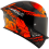 Casco Kyt Tt-Revo Combustion Naranja |Y6TR0037|