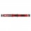 Máscara Scott Fury Rojo Lente Plateado