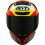 Casco Kyt Tt-Revo Flux Rojo Gris Amarillo |Y6TR0008|