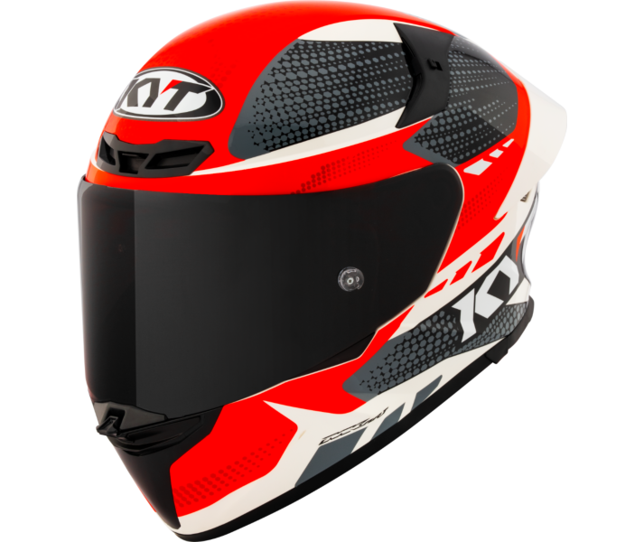 Casco Kyt Tt-Revo Gear Negro Rojo |Y6TR0024|