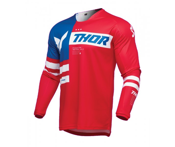 Camiseta Thor Launchmode Patriot Azul Rojo Blanco |29108284|