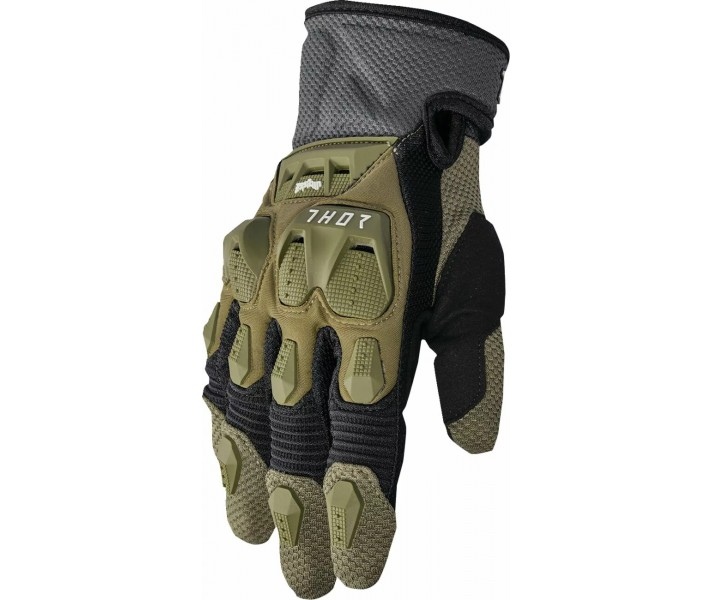Guantes Thor Terrain Gris Verde Negro |33308249|