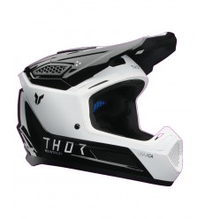 Casco Thor Fleet Storm Negro Balnco |01108910|