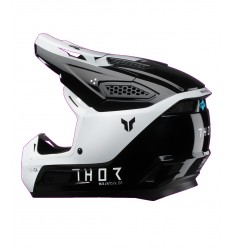 Casco Thor Fleet Storm Negro Balnco |01108910|