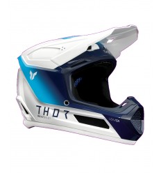 Casco Thor Infantil Fleet Storm Blanco Azul |01111689|