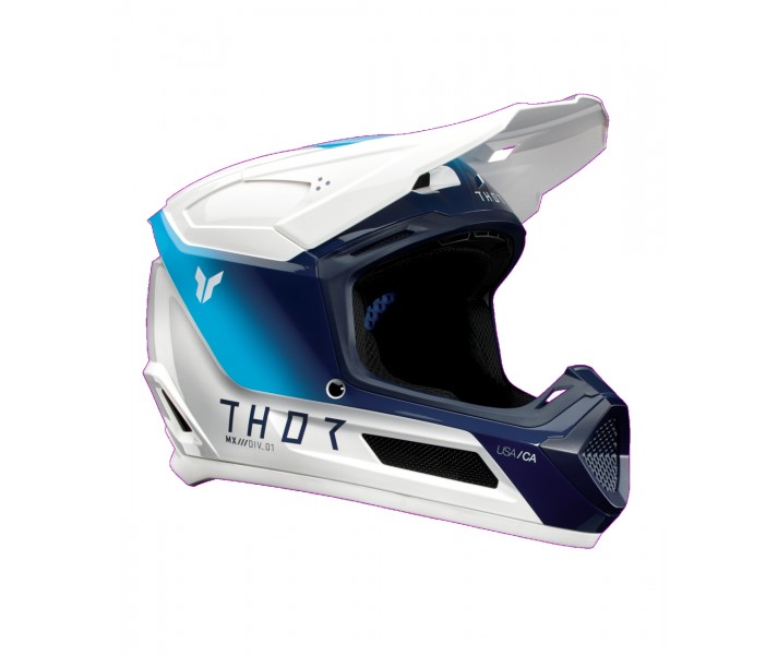Casco Thor Infantil Fleet Storm Blanco Azul |01111689|