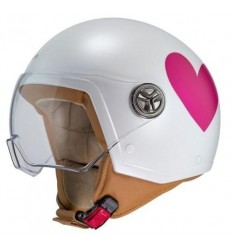 Casco Nzi Zeta 2 Arp Corazon Rosa |050426Q068|