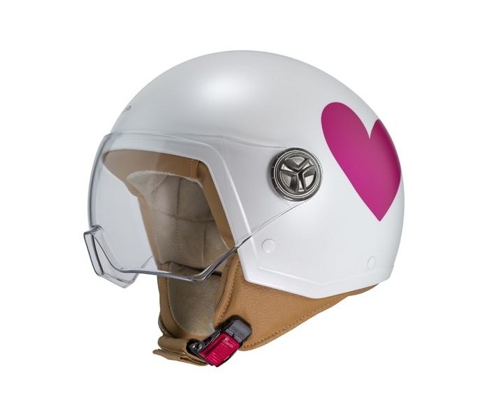 Casco Nzi Zeta 2 Arp Corazon Rosa Mate |050427Q068|