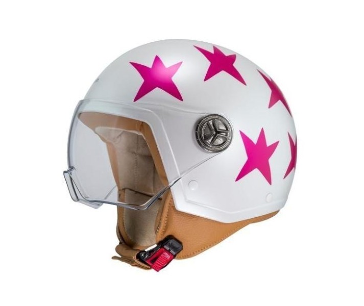 Casco Nzi Zeta 2 Arp Estrellas Rosa |050426Q070|