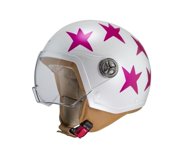 Casco Nzi Zeta 2 Arp Estrellas Rosa Mate |050427Q070|