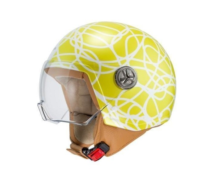 Casco Nzi Zeta 2 Arp Lio Amarillo Mate |050427Q067|