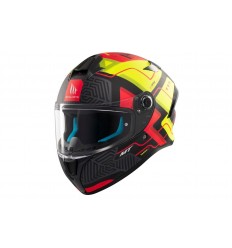 Casco MT Targo S Brik C3 Negro Amarillo Mate |1343C19232|