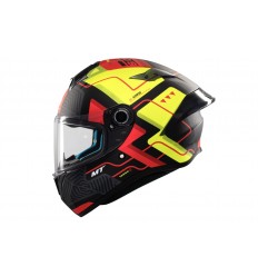 Casco MT Targo S Brik C3 Negro Amarillo Mate |1343C19232|