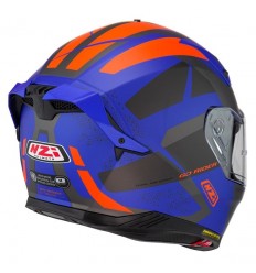 Casco Nzi Go Rider Duo Trident Azul Antracita Naranja Mate |150336A405|