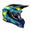 Casco Just1 J-39 Revo Azul Amarillo Fluor Negro |60600401120080|