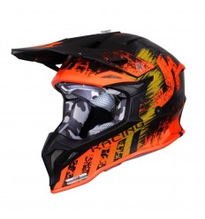 Casco Just1 J-39 Storm Negro Naranja |60600402510090|