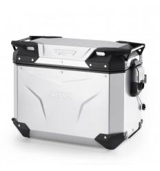 Maleta Lateral Givi Der. Trekker Outback Evo Smart 44L Anodised Aluminio
