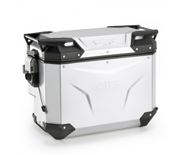 Maleta Lateral Givi Der. Trekker Outback Evo Smart 40L Anodised Aluminio