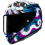 Casco Hjc Rpha12 Kraken Blanco Azul Violeta |12992805|
