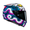 Casco Hjc Rpha12 Kraken Blanco Azul Violeta |12992805|