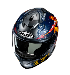 Casco Hjc I71 Taurus Gris Azul Naranja |15717106|